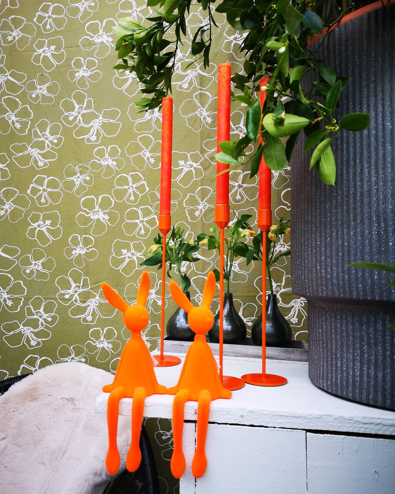 Eine kleine Ecke in unserem Kalthaus, die sich immer wieder verändert.
Zurzeit mit warmen Orangetönen und anderen Dekoakzenten, einfach ein schöner Platz zum Verweilen.

#kochchristmann #kaiserslautern #kalthaus #gärtnerei #einblick