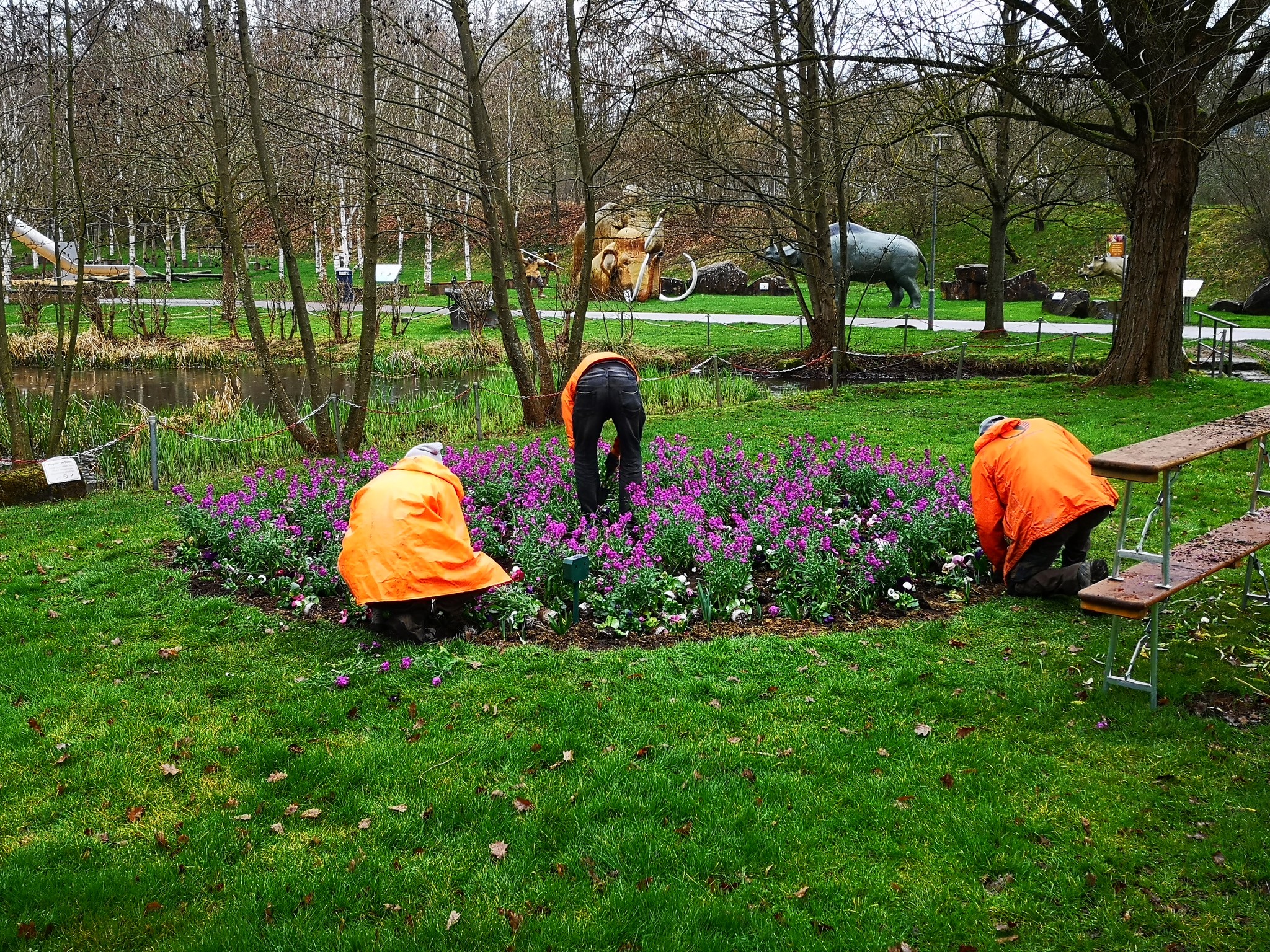 Beim Anlegen der Beete auf der Gartenschau.
Pflanze für Pflanze wird gesetzt, Strukturen entstehen und nach und nach fügt sich alles zusammen. 🌿

#kochchristmann #kaiserslautern #gärtnerei #bepflanzung #pflanzenarbeit #frühling #handwerk