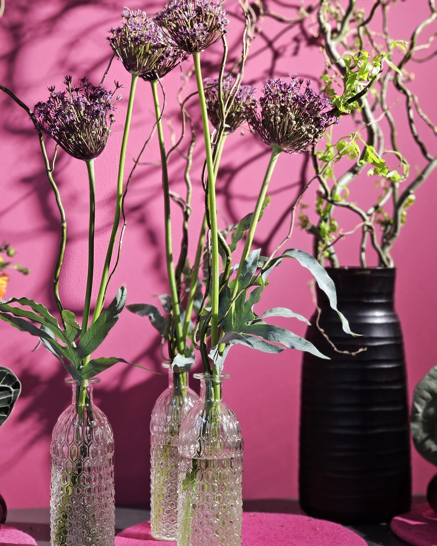 Gute Laune am Wochenende 💜🌿

Diese Woche im Angebot:
Eine Alliumblüte, kombiniert mit Korkenzieherzweigen und Farnblatt in einer Glasvase.
Ein Arrangement mit besonderer Form und natürlichem Charakter.

Für 13,90 €, nur solange der Vorrat reicht.
(Am Samstag) Vorbeischauen & mitnehmen 💚

#kochchristmann #GuteLauneAmWochenende #Wochenendangebot #Allium #Floristik #NatürlicheDeko #Kaiserslautern #Blumenfreude #Regionalekäufe